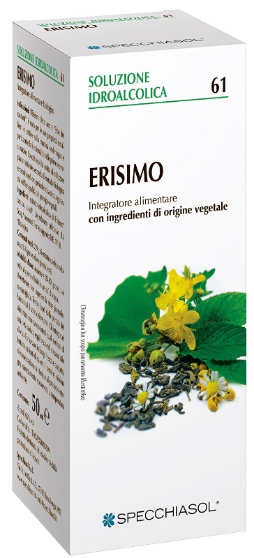 ERISIMO 61 SOLUZIONE IDROALCOLICA 50 ML - maxifarmacia.it