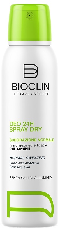 BIOCLIN DEO 24H SPRAY DRY NUOVA FORMULA 150 ML - maxifarmacia.it