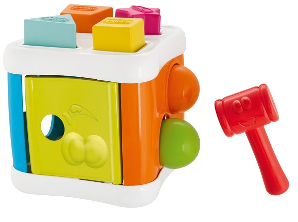 CHICCO GIOCO 2 IN 1 CUBO INCASTRA & MARTELLA 2022 - maxifarmacia.it