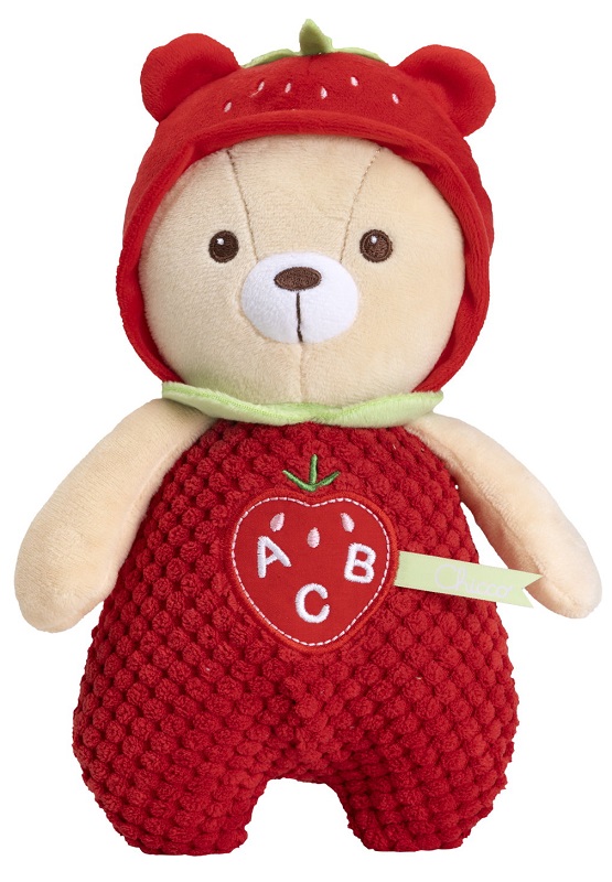 CHICCO GIOCO PELUCHES FRAGOLA IT-EN-ES - maxifarmacia.it