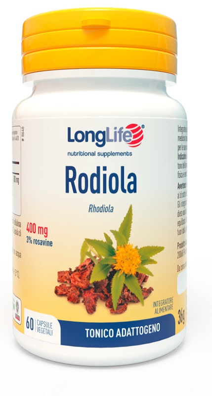 LONGLIFE RODIOLA 3% ROSAVINE 400 MG 60 TAVOLETTE - maxifarmacia.it