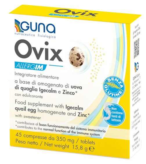 OVIX ALLERGIM 45 COMPRESSE DA 350 MG - maxifarmacia.it