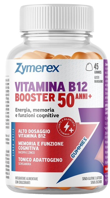 ZYMEREX GUM VITB12 BOOST 50 ANNI 45 GOMMOSE - maxifarmacia.it