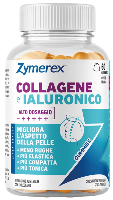 ZYMEREX GUM COLLAGENE IALURONICO 60 GOMMOSE - maxifarmacia.it