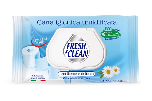 FRESH&CLEAN CARTA IGIENICA UMIDIFICATA 48 PEZZI - maxifarmacia.it