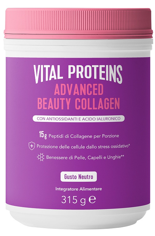 VITAL PROTEINS ADVANCED BEAUTY COLLAGEN 315 G - maxifarmacia.it