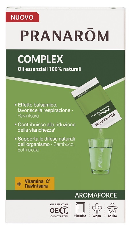 PRANAROM AROMAFORCE COMPLEX 9 BUSTINE - maxifarmacia.it