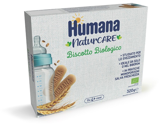 HUMANA BISCOTTO BABY BIO 320 G - maxifarmacia.it