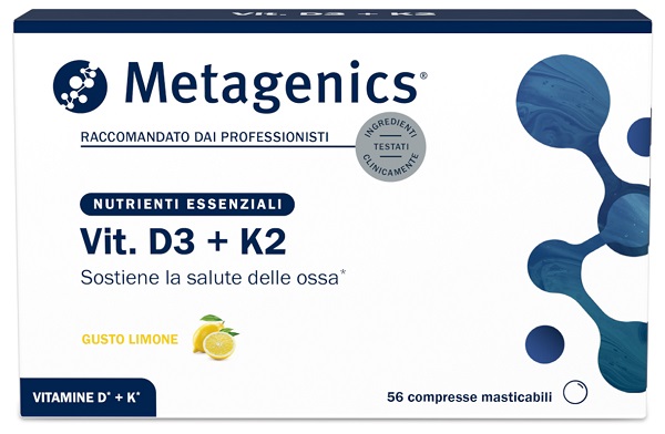 VIT D3+K2 56 COMPRESSE MASTICABILI - maxifarmacia.it