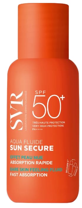 SUN SECURE AQUA FLUIDE SPF50+ 50 ML - maxifarmacia.it