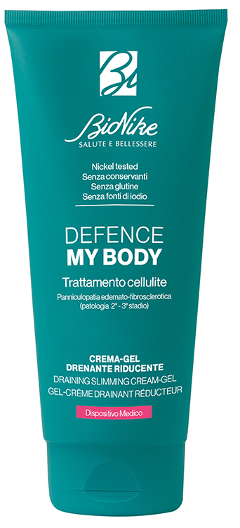 DEFENCE MY BODY TRATTAMENTO CELLULITE CREMA-GEL DRENANTE RIDUCENTE 75 ML - maxifarmacia.it