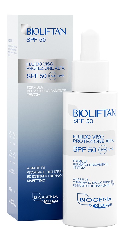 BIOLIFTAN SPF50 FLUIDO VISO 30 ML - maxifarmacia.it