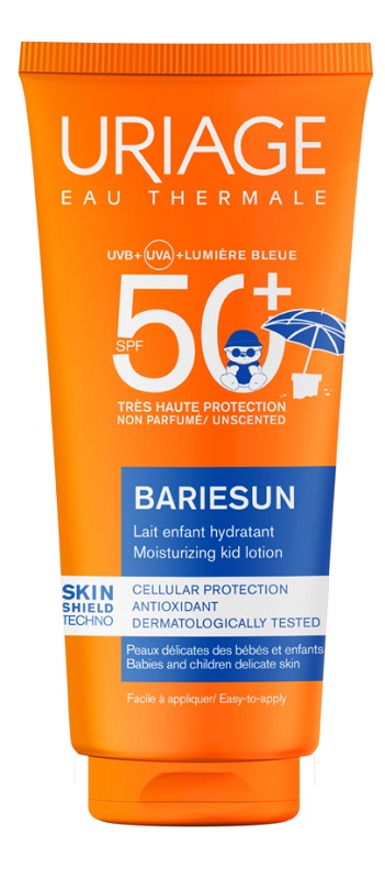 URIAGE EAU THERMALE BARIESUN SPF50+ LAIT ENFANT HYDRATANT SENZA PROFUMO 100 ML - maxifarmacia.it