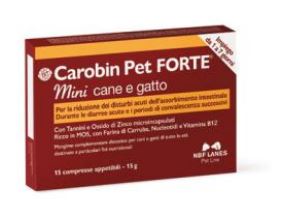 CAROBIN PET FORTE MINI 15 COMPRESSE - maxifarmacia.it
