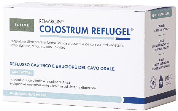 REMARGIN COLOSTRUM REFLUGEL 16 STICKPACK DA 10 ML - maxifarmacia.it