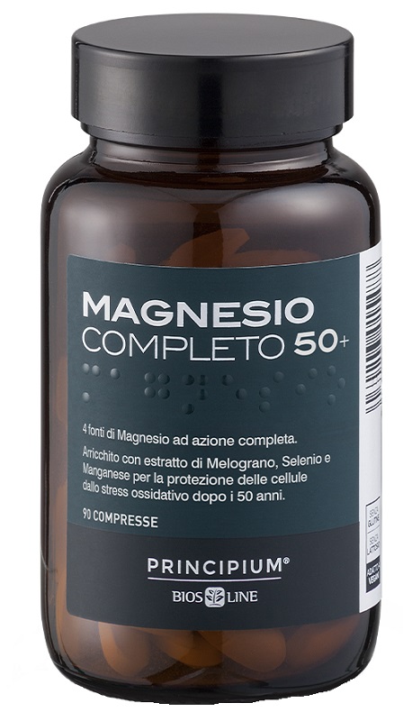 PRINCIPIUM MAGNESIO COMPLETO BREVETTATO 50+ 90 COMPRESSE - maxifarmacia.it