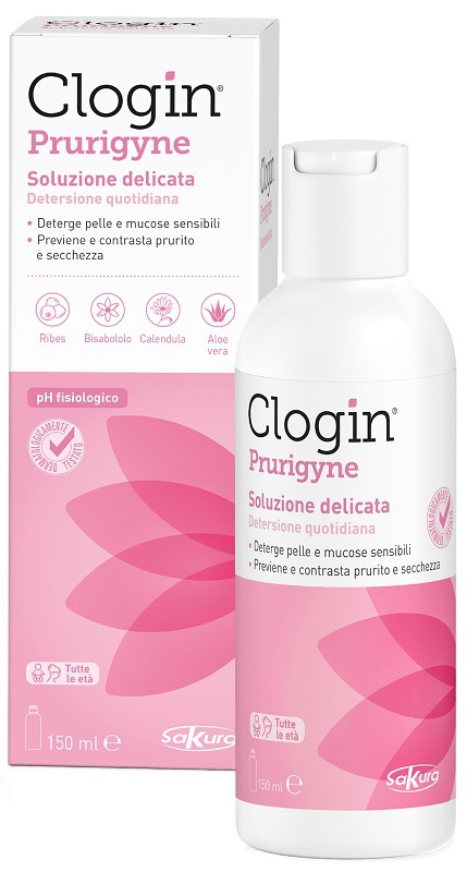 CLOGIN PRURIGYNE SOLUZIONE DELICATA 150 ML - maxifarmacia.it