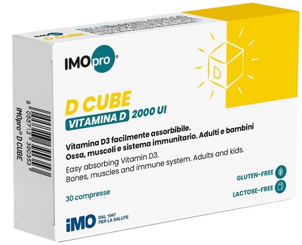 IMOPRO D CUBE 30 COMPRESSE 600 MG - maxifarmacia.it