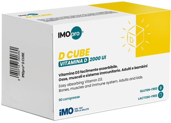 IMOPRO D CUBE 90 COMPRESSE 600 MG - maxifarmacia.it