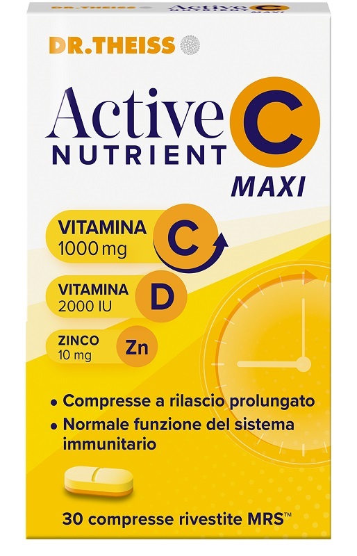 THEISS ATIVE NUTRIENT C-MAXI 30 COMPRESSE - maxifarmacia.it