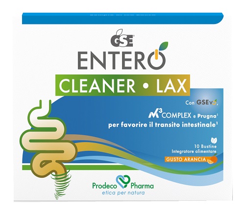 GSE ENTERO CLEANER LAX 10 BUSTINE - maxifarmacia.it