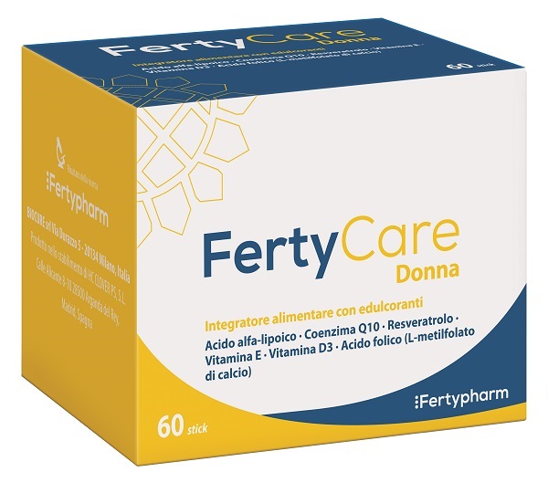 FERTYCARE 60 STICK DA 2 G CON EDULCORANTI SENZA GLUTINE SENZA LATTOSIO SENZA ZUCCHERO - maxifarmacia.it