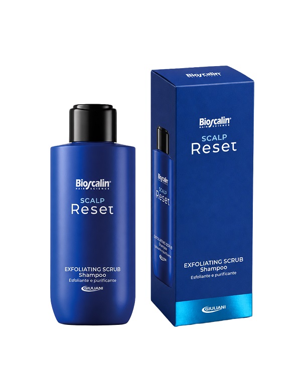 BIOSCALIN SCALP RESET EXFOLIATING SCRUB SHAMPOO ESFOLIANTE E PURIFICANTE 150 ML - maxifarmacia.it