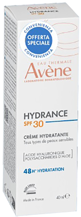AVENE HYDRANCE CREMA SPF30 40 ML PREZZO SPECIALE 2026 - maxifarmacia.it