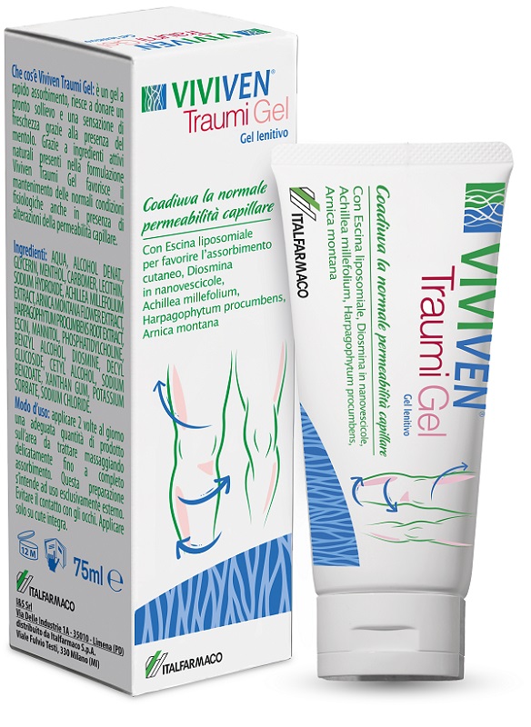 VIVIVEN TRAUMI GEL LENITIVO 75 ML - maxifarmacia.it