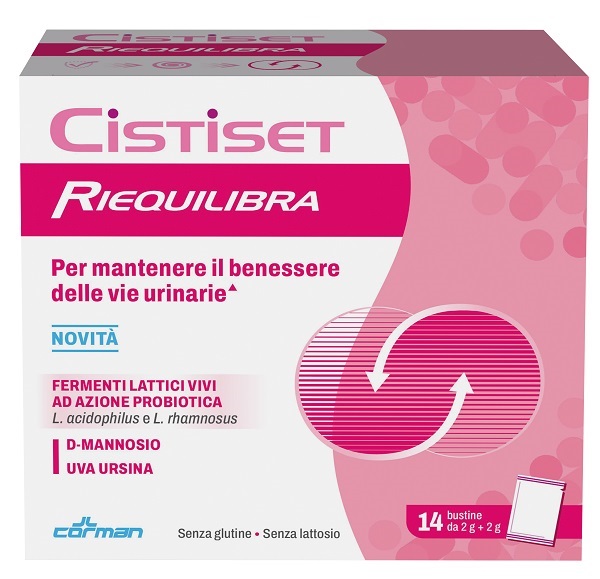 CISTISET RIEQUILIBRA 14 BUSTINE SENZA GLUTINE SENZA LATTOSIO - maxifarmacia.it