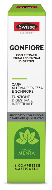 SWISSE GONFIORE 18 COMPRESSE MASTICABILI - maxifarmacia.it