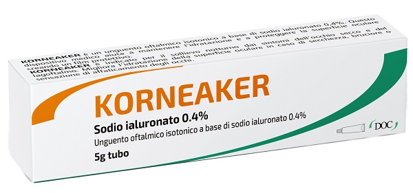 KORNEAKER UNGUENTO 5 G - maxifarmacia.it