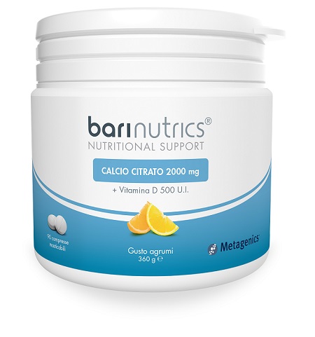 BARINUTRICS CALCIO CITRATO ARANCIA LIMONE ITA 90 COMPRESSE - maxifarmacia.it