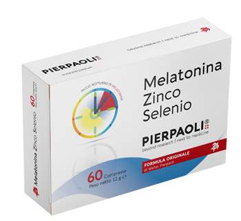 MELATONINA ZINCO SELENIO PIERPAOLI 60 COMPRESSE - maxifarmacia.it