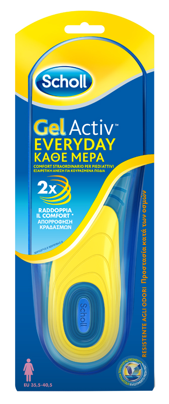 SCHOLL SOLETTA GEL ACTIV EVERYDAY DONNA - maxifarmacia.it