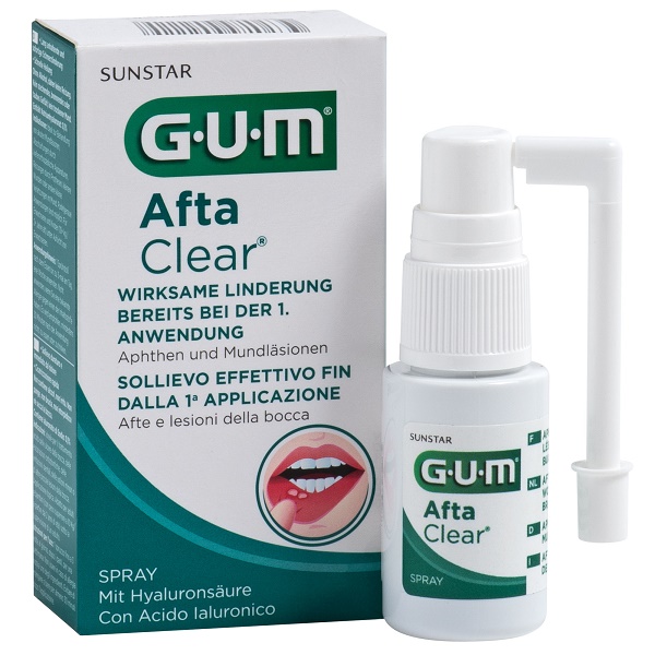 GUM AFTACLEAR SPRAY 15 ML - maxifarmacia.it