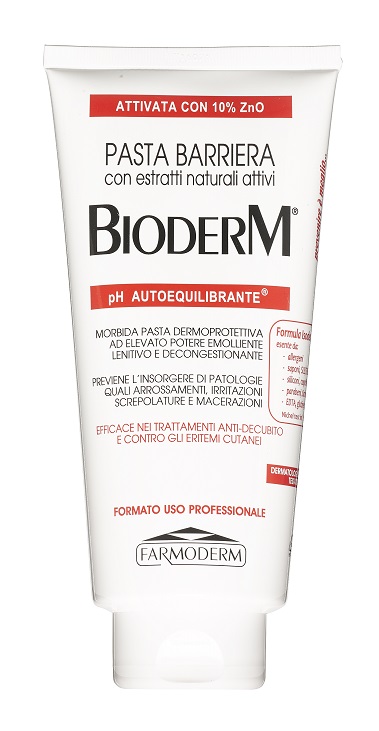 BIODERM PASTA BARRIERA TRASPIRANTE PH AUTOEQUILIBRANTE CON 10% ZINCO 300 ML - maxifarmacia.it