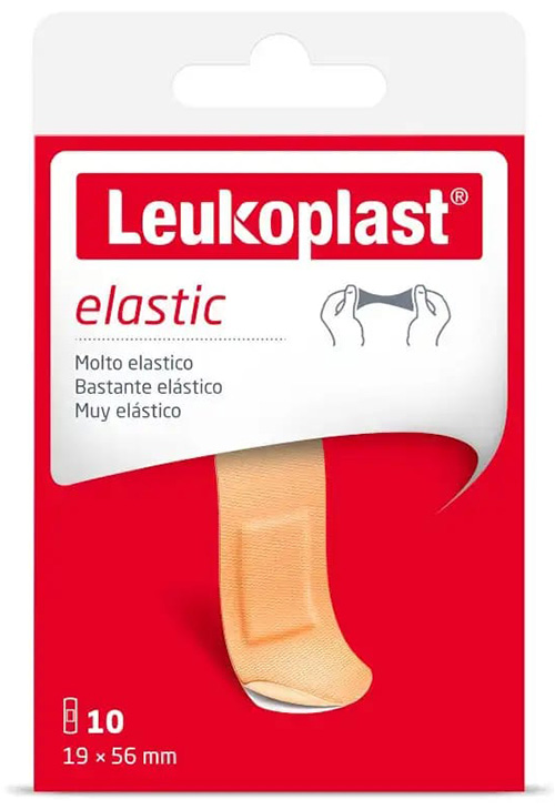 LEUKOPLAST ELASTIC 56X19 10 PEZZI - maxifarmacia.it