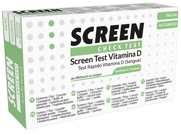 SCREEN TEST RAPIDO 25-IDROSSIVITAMINA D PUNGIDITO 1 PEZZO - maxifarmacia.it