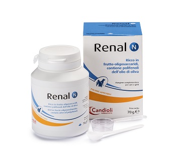 RENAL N MANGIME COMPLEMENTARE PER CANI E GATTI BARATTOLO 70 G - maxifarmacia.it