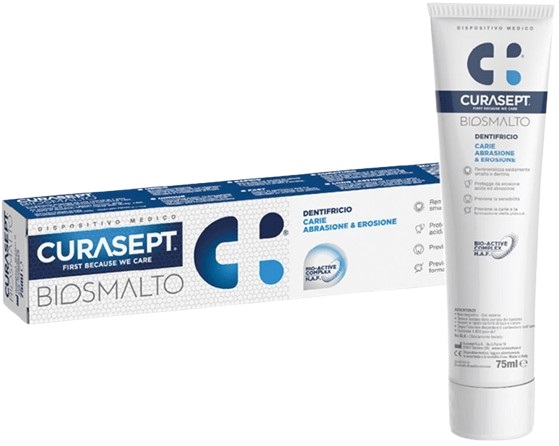CURASEPT BIOSMALTO DENTIFRICIO PROTEZIONE CARIE 75 ML - maxifarmacia.it