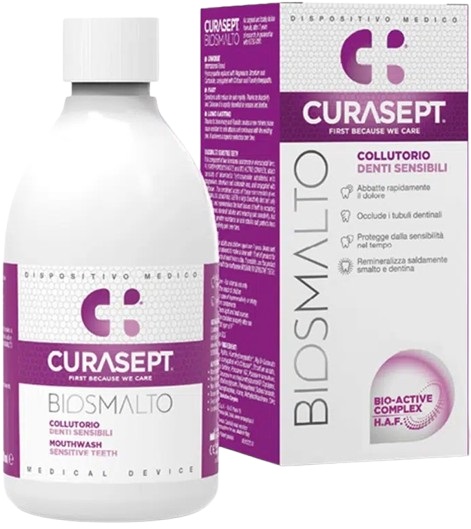 CURASEPT BIOSMALTO COLLUTORIO DENTI SENSIBILI 300 ML - maxifarmacia.it