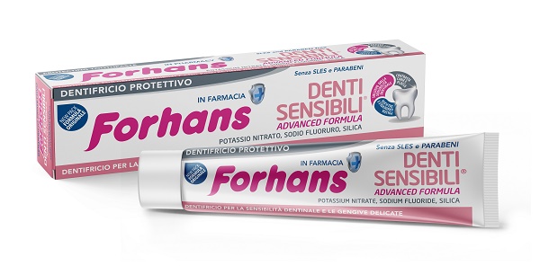 FORHANS SP DENTIFRICIO DENTI SENSIBILI ADVANCED 75 ML - maxifarmacia.it
