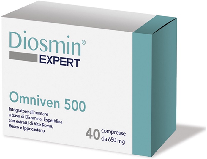 DIOSMIN EXPERT OMNIVEN 500 40 COMPRESSE - maxifarmacia.it