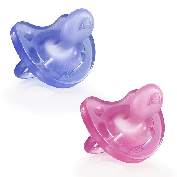 CHICCO GOMMOTTO IN SILICONE GIRL 6-16 MESI 2 PEZZI - maxifarmacia.it
