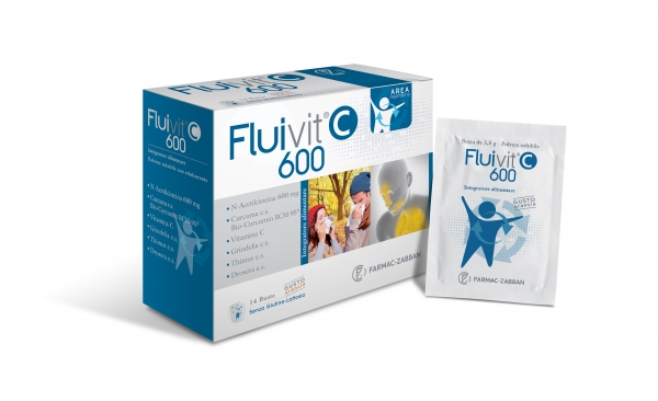 FLUIVIT C 600 14 BUSTINE - maxifarmacia.it