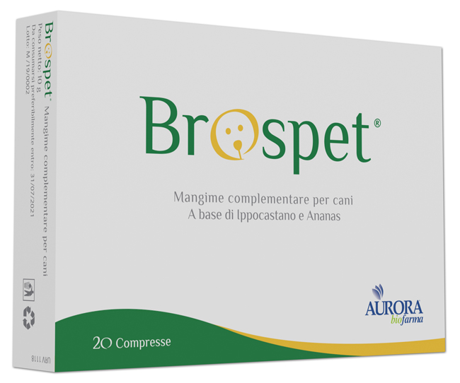 BROSPET 20 COMPRESSE - maxifarmacia.it