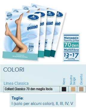 SAUBER COLLANT 70 DENARI MAGLIA LISCIA N BEIG 2 LINEA CLASSICA - maxifarmacia.it