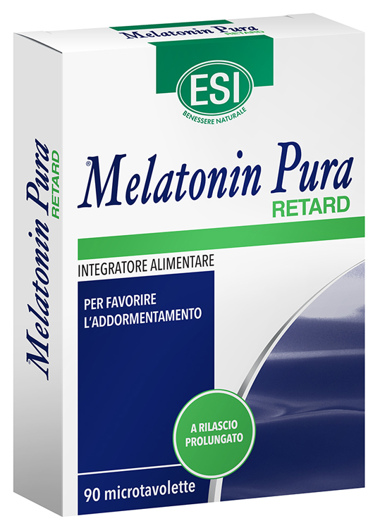 ESI MELATONIN PURA RETARD 90 MICROTAVOLETTE - maxifarmacia.it