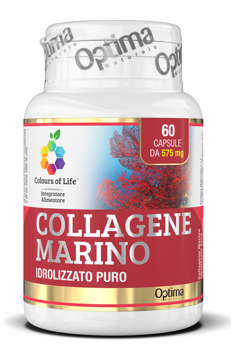 COLOURS OF LIFE COLLAGENE MARINO IDROLIZZATO PURO 60 CAPSULE 575 MG - maxifarmacia.it